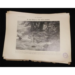Geologické obrazy 1906 (školní výuková tabule) Geologické obrazy 1906 (školní výuková tabule)