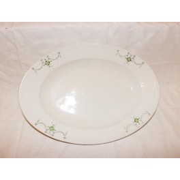 Secesní servírovací talíř (porcelán) Secesní servírovací talíř (porcelán)