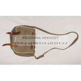 Batoh modrý s kovovým výstuhami 