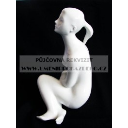 Sedící akt (socha porcelánová) Sedící akt (socha porcelánová)