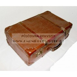 Batoh modrý s kovovým výstuhami 