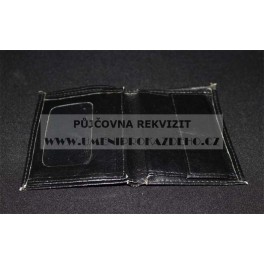 Batoh modrý s kovovým výstuhami 