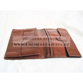 Batoh modrý s kovovým výstuhami 
