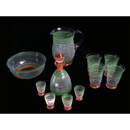 nápojový servis 50. léta/ beverage service