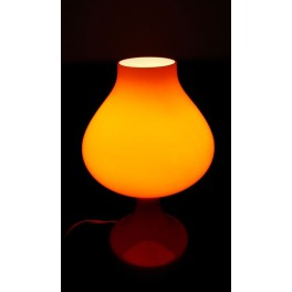 Sklenná lampička/glass lamp, 70.-80. léta Sklenná lampička/glass lamp, 70.-80. léta