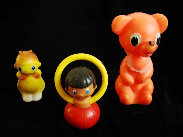 Rubber toy from Czechoslovakia